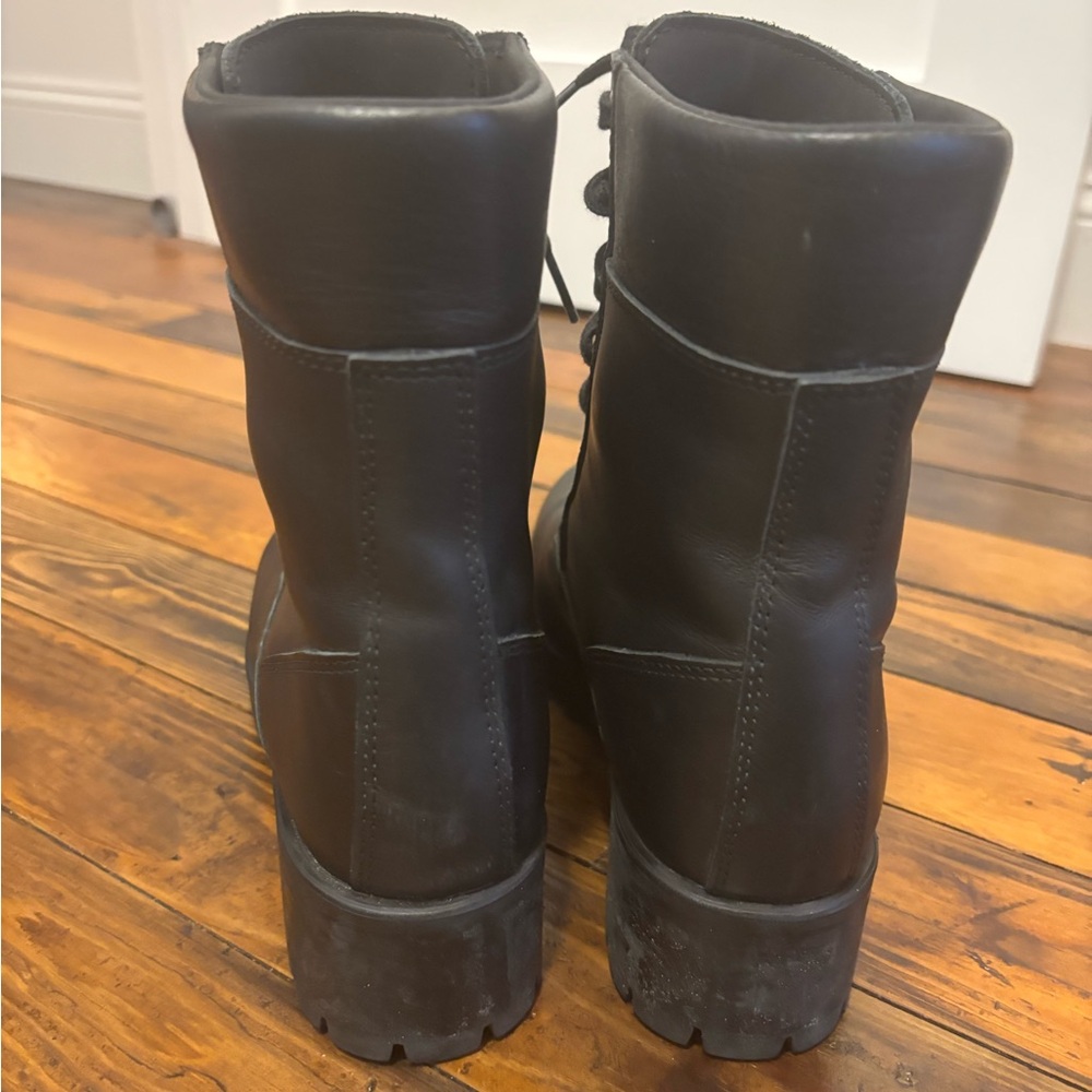 TCX Women’s Black Leather Motorcycle Boots, Lady Smoke WP size 8 - Picture 3 of 9